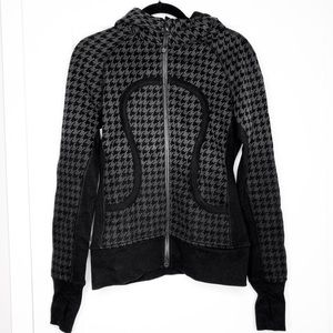 Lululemon Scuba Hoodie Houndstooth